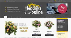 Desktop Screenshot of hendriksbloemen.nl